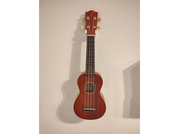 ukelele estante soporte 3D print model - Mito3D