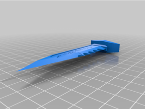 Ruby Dämon Messer übernatürlich 3d print model - Mito3D