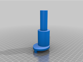 tuvalet kağıt mega rulo Kulp destek 3d print model - Mito3D
