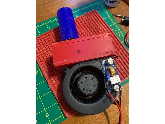 97mm soplador colector 3D print model - Mito3D