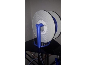 anet a4 spool holder filament 3d print model - Mito3D