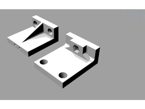 tevo Tarantel Achse Grenze Schalter einstellbar Halterung v20 Remix 3d print model - Mito3D