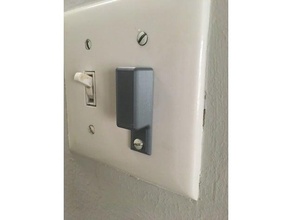 light switch lock 3d print model - Mito3D