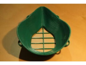 Montana filtreli maske Kafes 3d print model - Mito3D