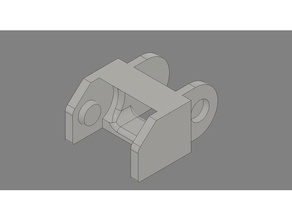 cable link chain holder management links 3d print model - Mito3D