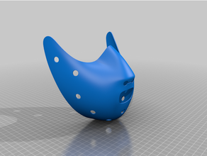 hannibal lecter mask 3d print model - Mito3D