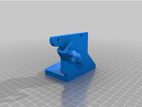 redutor movimento eje topleft guia filamento 3d print model - Mito3D