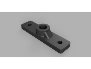 rogue monster lite pull-up bar socket carbon fiber markforged fitness 3d print model - Mito3D