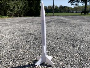 model rocket 3d print model - Mito3D
