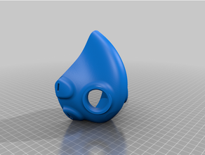 covid-19 emergency mask remix respirator 3d print model - Mito3D