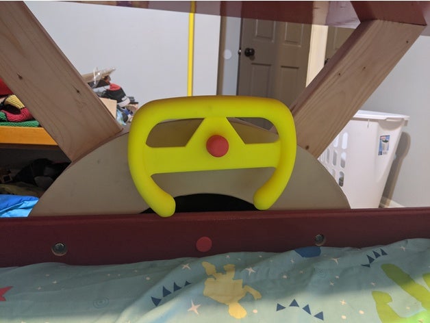 uçak direksiyon tekerlek oyuncaklar 3D print model - Mito3D