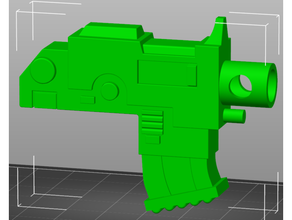 bullone pistola ridimensionato spazio marino warhammer 40k 3d print model - Mito3D