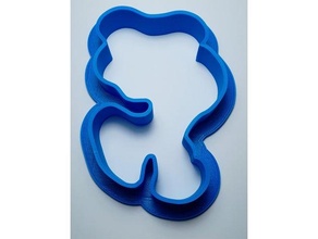 protein structure cookie cutter prc2-aebp2 cookiecutter science 3d print model - Mito3D