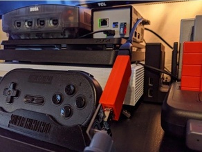 senhor snac USB versão caso bainha fpga Nintendo retrogaming 3d print model - Mito3D