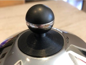 delonghi electric kettle jug kbo2001w lid knob mount replacement 3d print model - Mito3D