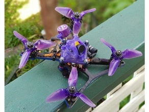 cornichon brindille drone drones courses fpv quad quadcopter 3d print model - Mito3D