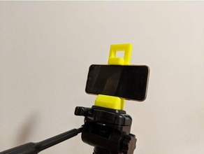 nihai akıllı telefon binmek iphone seyyar Kulp destek ayakta durmak tripod Yazdır 3d print model - Mito3D