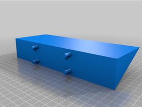 personalizado pedestal estante tablero clavijas 3d print model - Mito3D