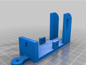 carreta pilas queixo impressão 3d impresora brinquedo 3d print model - Mito3D