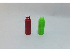 Gas Zylinder 3d print model - Mito3D