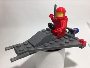 885 space scooter lego construction toys spaceship toy vintage 3d print model - Mito3D