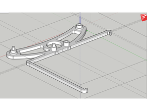 carretel suporte cr10 3d print model - Mito3D