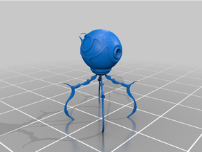 lobo drone steampunk gubbins lobotomie 3d print model - Mito3D