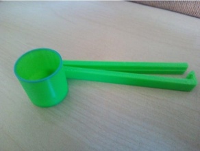 coffee spoon clip 3d print model - Mito3D