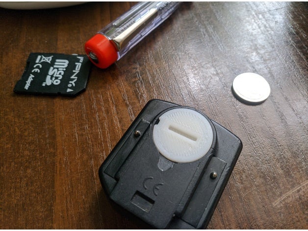 ventura battery cover 3D print model - Mito3D