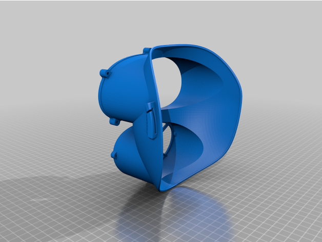 açık kaynak koruma maske 3D print model - Mito3D