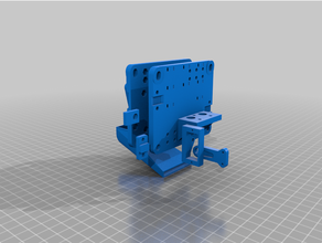 customized hot mount genetestrator - carriages ends options 3d print model - Mito3D