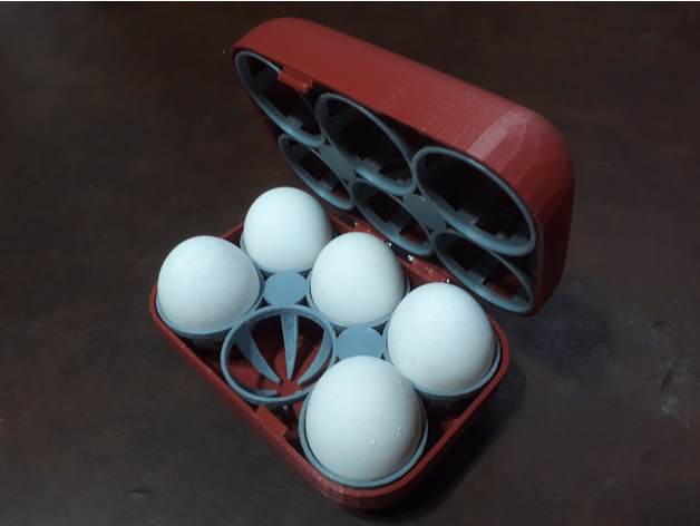 huevera para huevos xl 3D print model - Mito3D