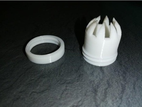 churros tubería bolso boquilla extrusor 3d print model - Mito3D