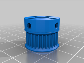 customized gt2888 gear pulley idler 3d print model - Mito3D