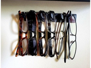 glasses rack eyeglasses holder eyeglass 3d print model - Mito3D