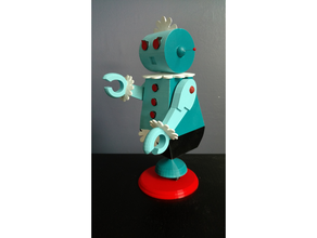 Rosie robot hizmetçi android karikatür Jetsons rosey 3d print model - Mito3D