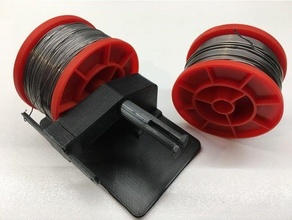 soldar cable soporte 3d modular sistemas impresión bricolaje diy electrónica alambre soldadura ayuda estante herramienta herramientas 3d print model - Mito3D