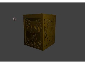 Santo seiya tauro caja 3d print model - Mito3D