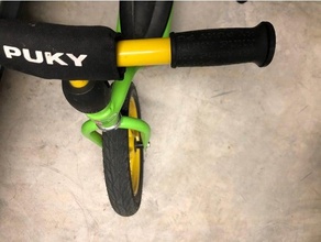 steering wheel plug - kid's bicycle puky kids 3d print model - Mito3D