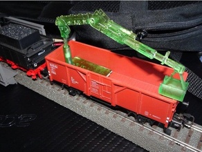 ho tren kömür vinç 3d print model - Mito3D