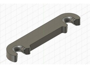 doppelt Tür sperren Bar Baby Tor Hund Türen 3d print model - Mito3D