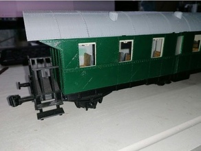 vagón bi 2 3d print model - Mito3D