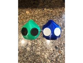 respirator mask coronavirus health protection respiratory 3d print model - Mito3D