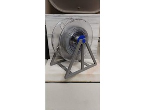 frame universel bobine titulaire soutien rouleau 3d print model - Mito3D