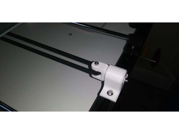 anet a8 belt tensioner parts axis upgrade 3D print model - Mito3D