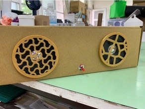 speaker cover2 3d print model - Mito3D
