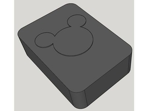 Disney Sabonete prato 3d print model - Mito3D