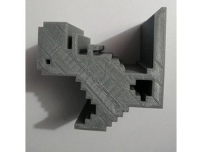 rex chrome téléphone soutien 3d print model - Mito3D