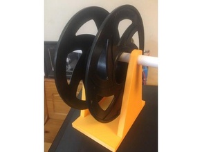 table filament bobine titulaire soutien 3d print model - Mito3D