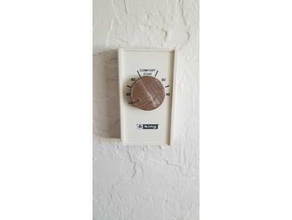 thermostat bouton temp 3d print model - Mito3D
